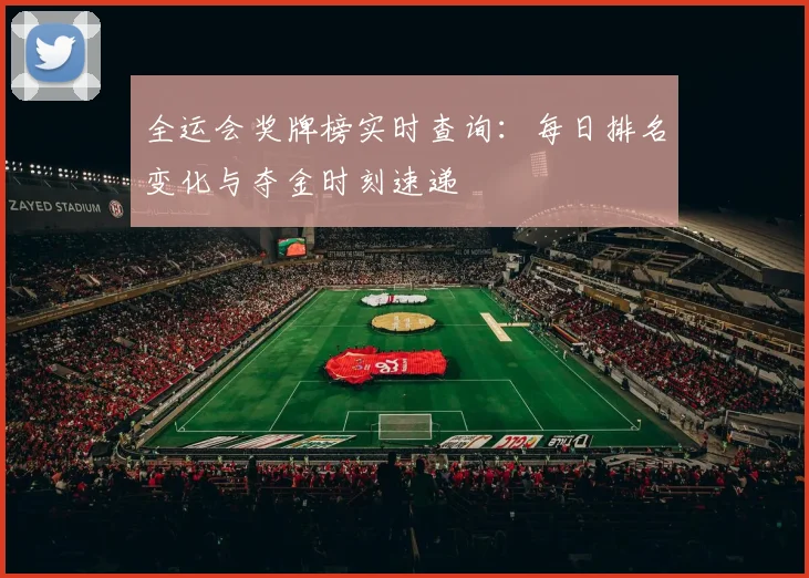 全运会奖牌榜实时查询：每日排名变化与夺金时刻速递